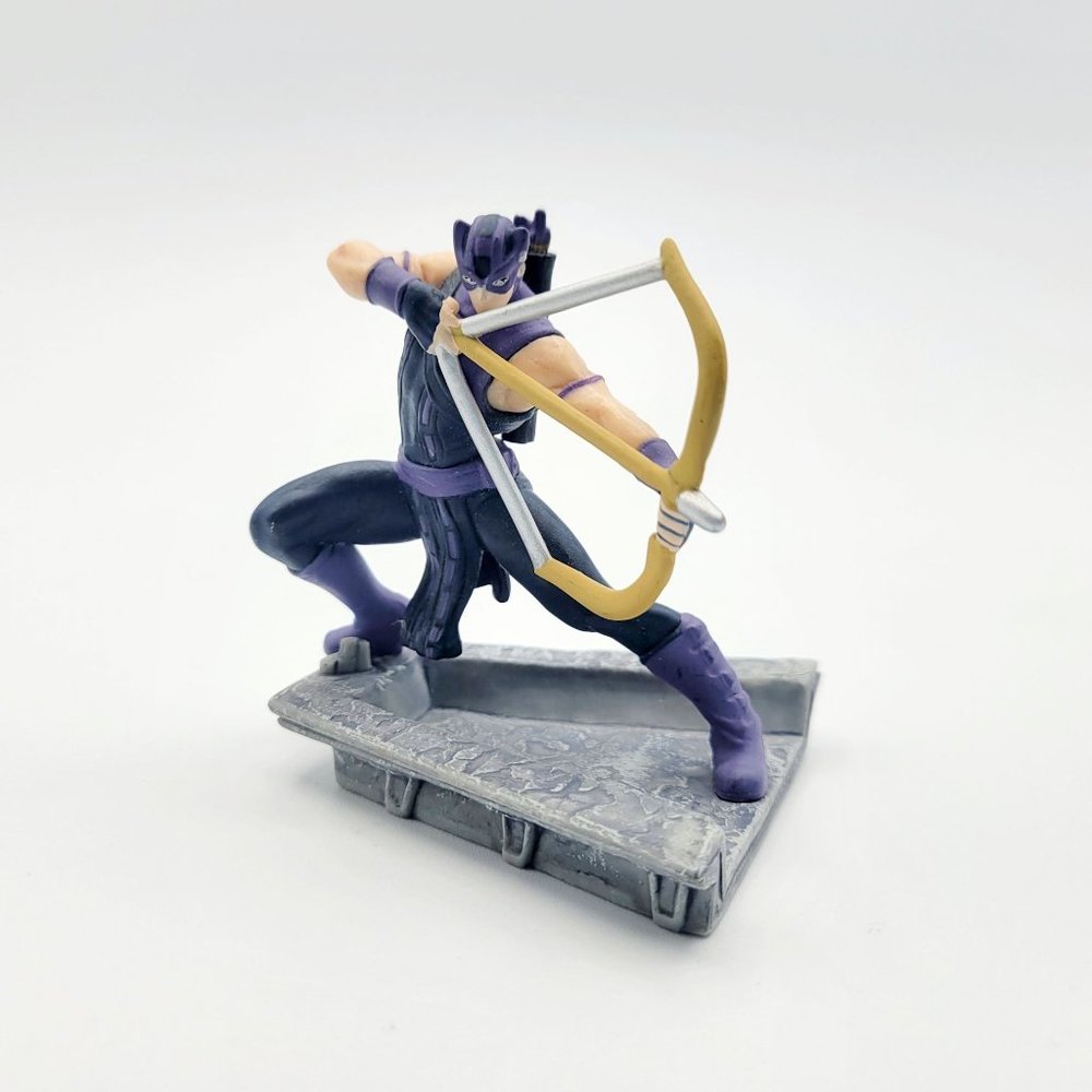 Disney Store Hawkeye Action Figure Avengers Superhero Cake Topper Marvel & Subs